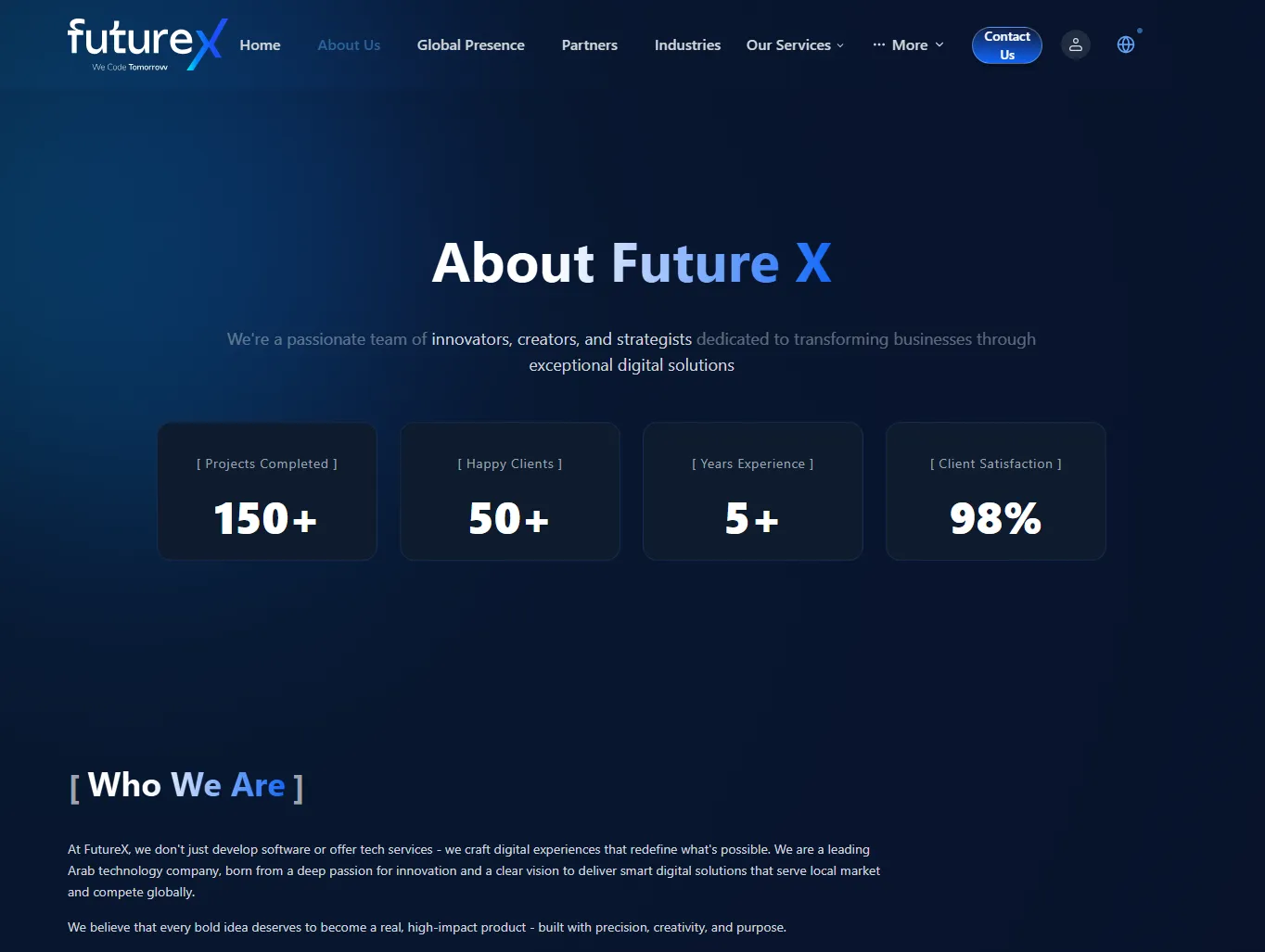 FutX Tech — Company Platform — screenshot 1