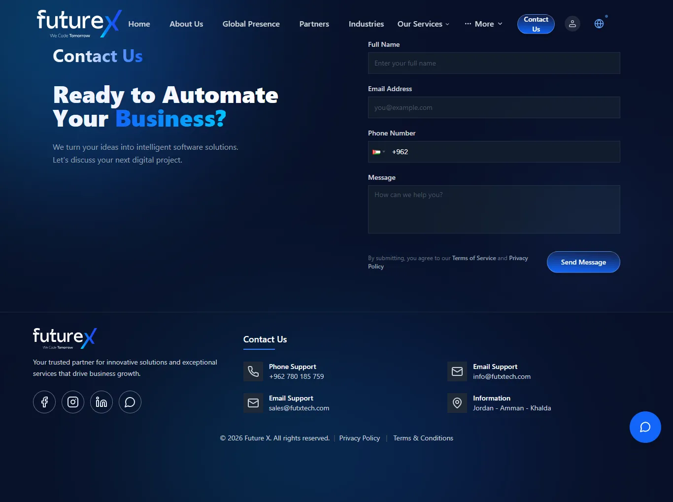 FutX Tech — Company Platform — screenshot 3