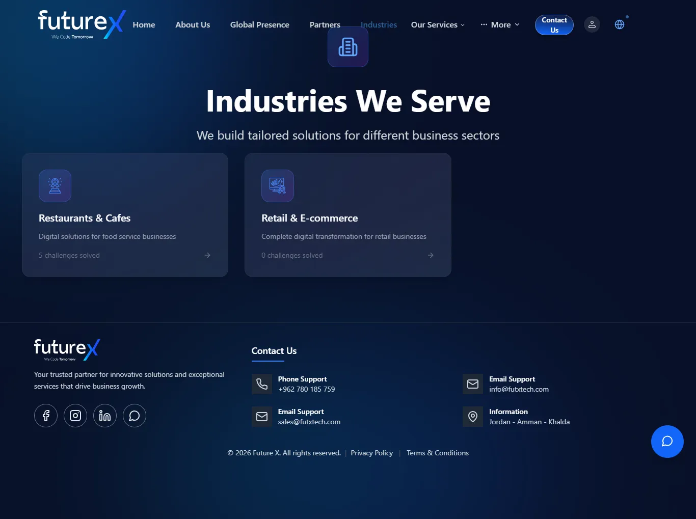 FutX Tech — Company Platform — screenshot 5